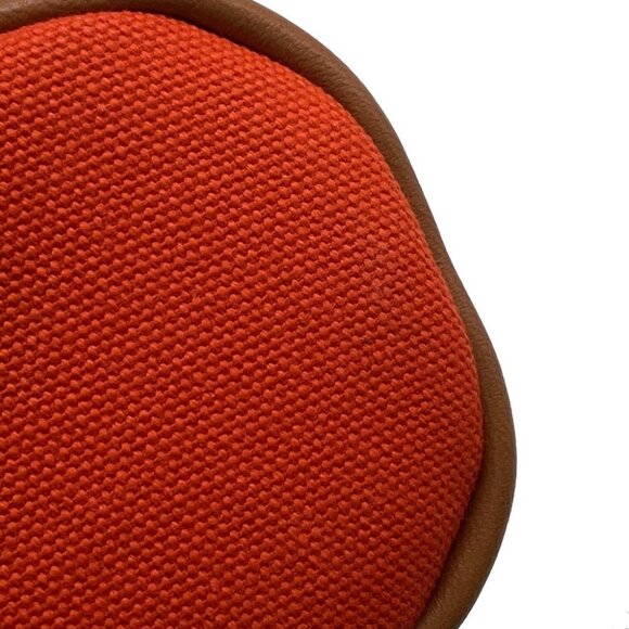 HERMES Bolide Pouch Size Mini Canvas Orange - Picture 3 of 8